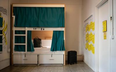 Bed in 10-Bed Female Dormitory Room 9