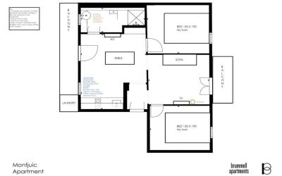 Brummell Apartments Montjuic 2