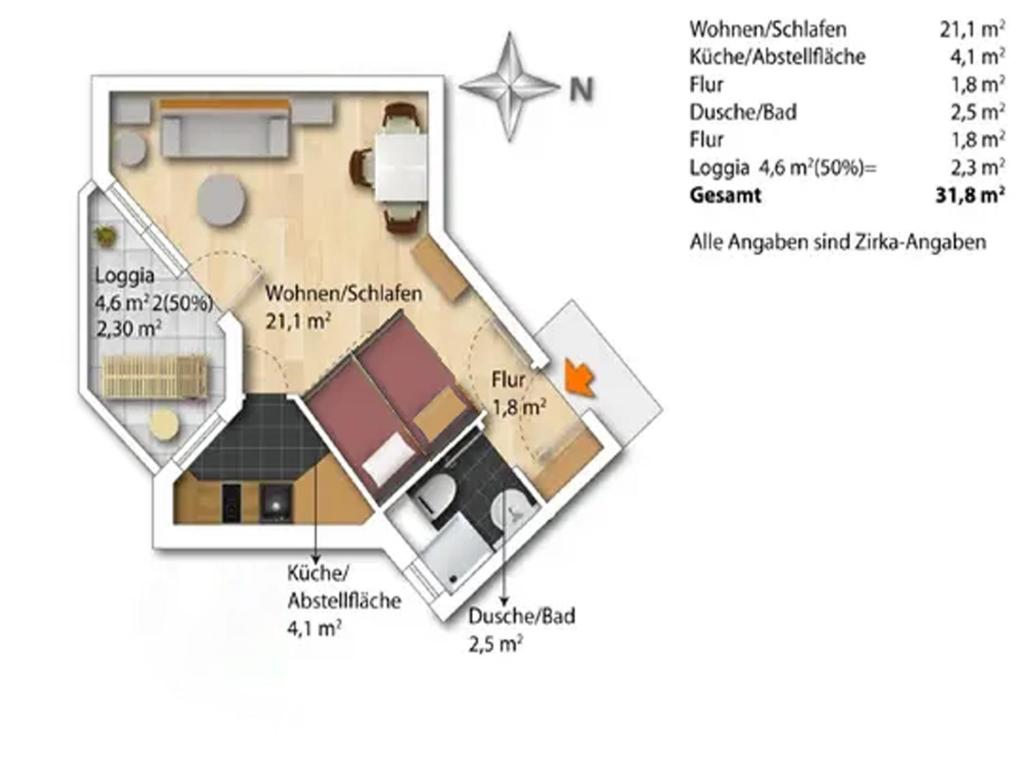 City Appartement am Olympiapark 6 City Appartement am Olympiapark 6